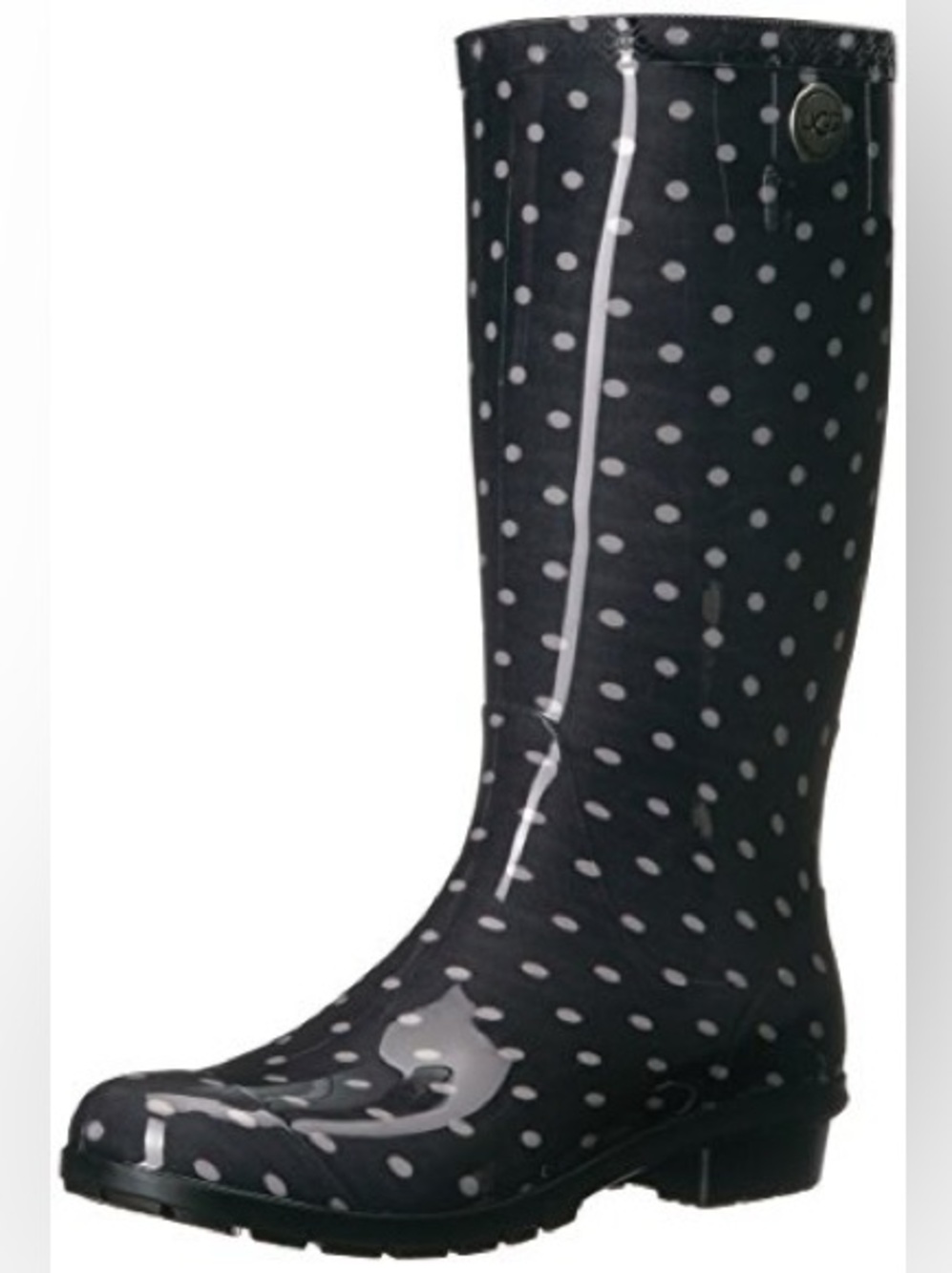 Ugg Shaye Boot Rain Rubber Tall Boots Polka Dot Pull Women boots